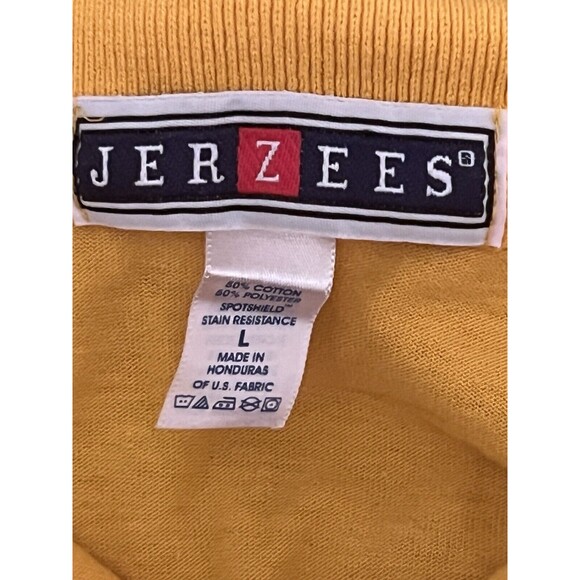 Vintage Rare Carnival Cruise Line Video Crew Employee T-Shirt Large Yellow Polo - Picture 4 of 8